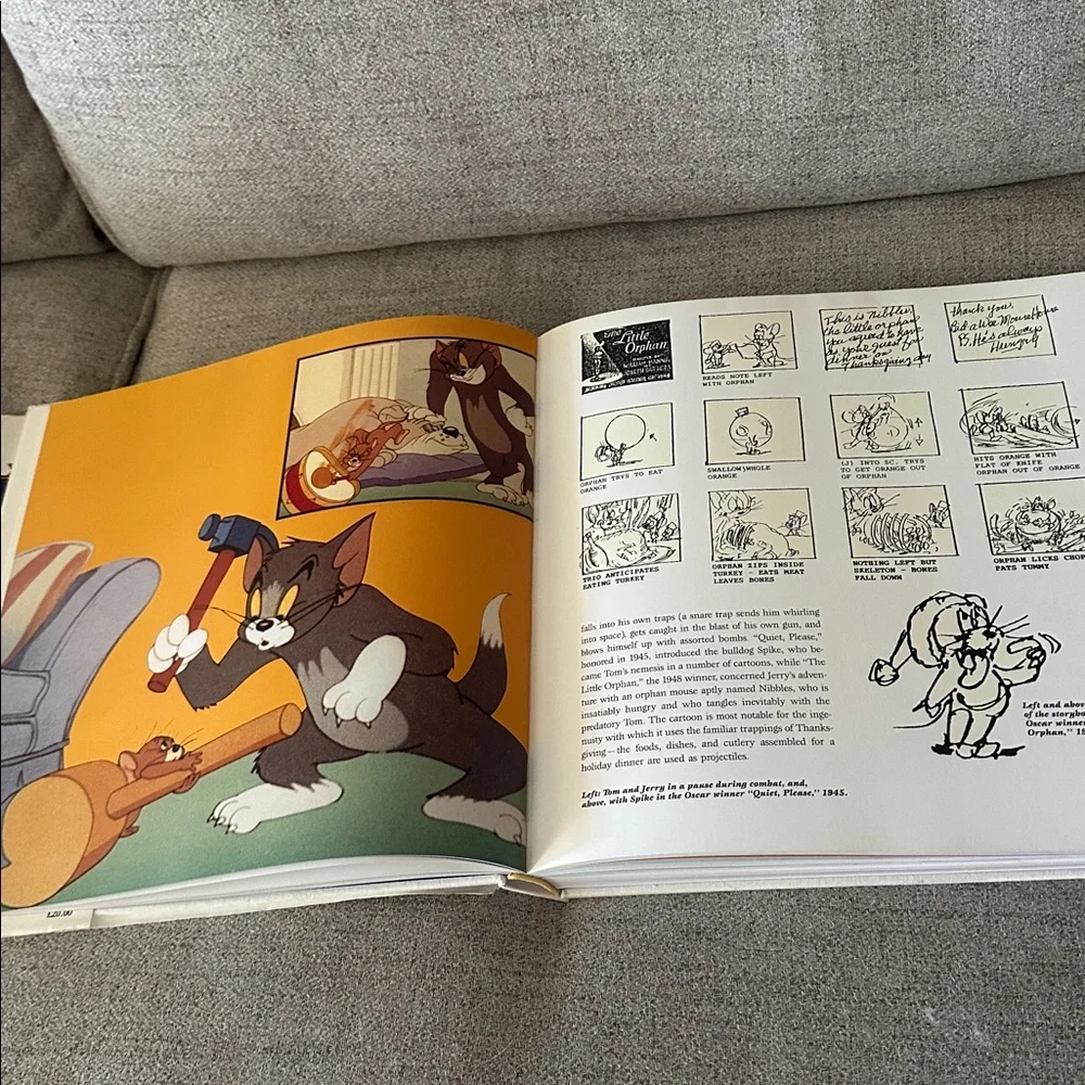 Vintage The Art of Hanna-Barbera Book-signed by both original artists